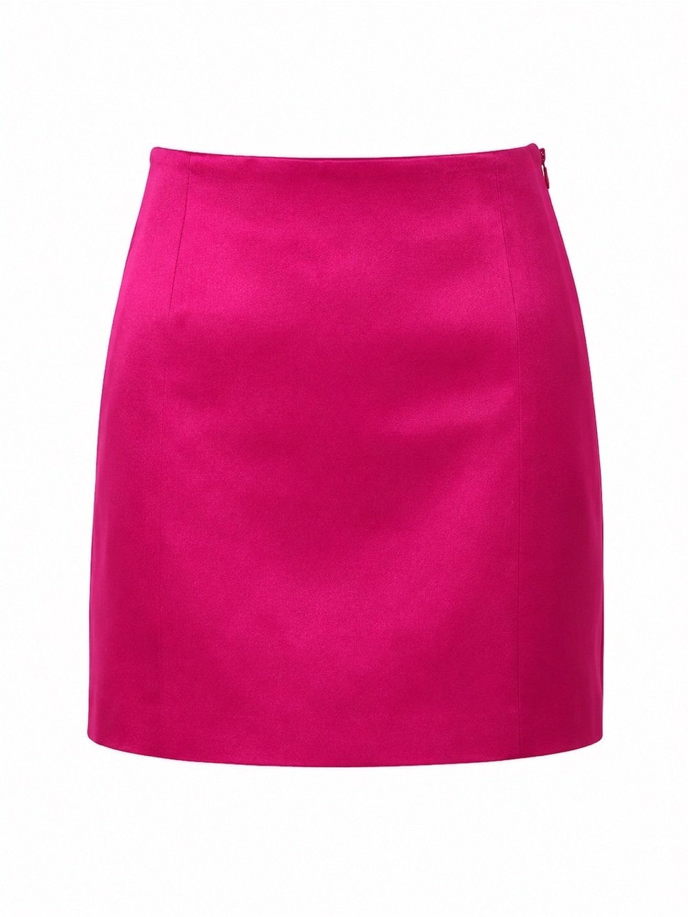 NWT Frame Denim Hot Pink Straight Mini Skirt